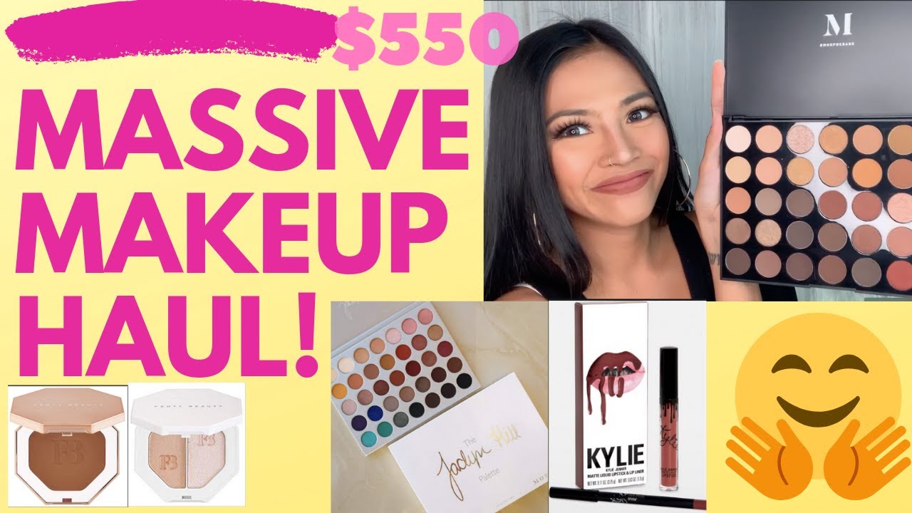 BIG MAKEUP HAUL!!! + FIRST IMPRESSIONS! KYLIE, FENTY, KKW, ULTA 2019 (PHILIPPINES)