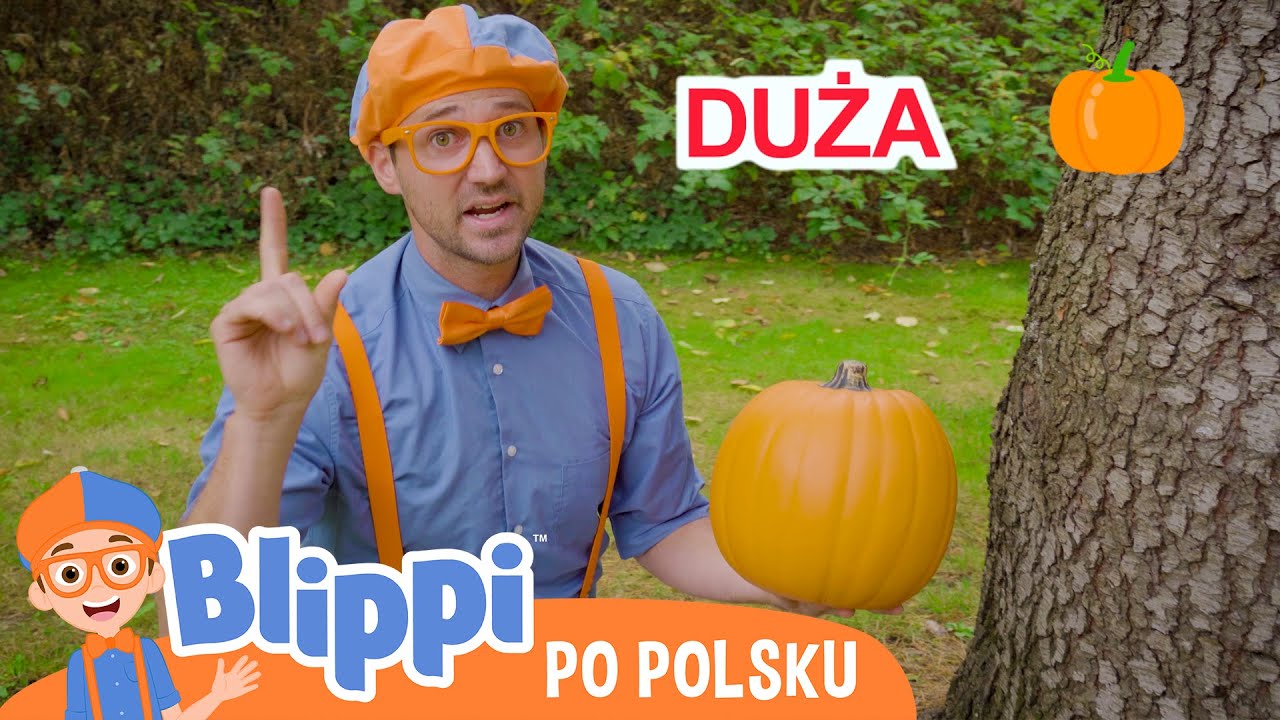 Blippi odwiedza dyniowy park | Blippi po polsku | Nauka i zabawa dla dzieci