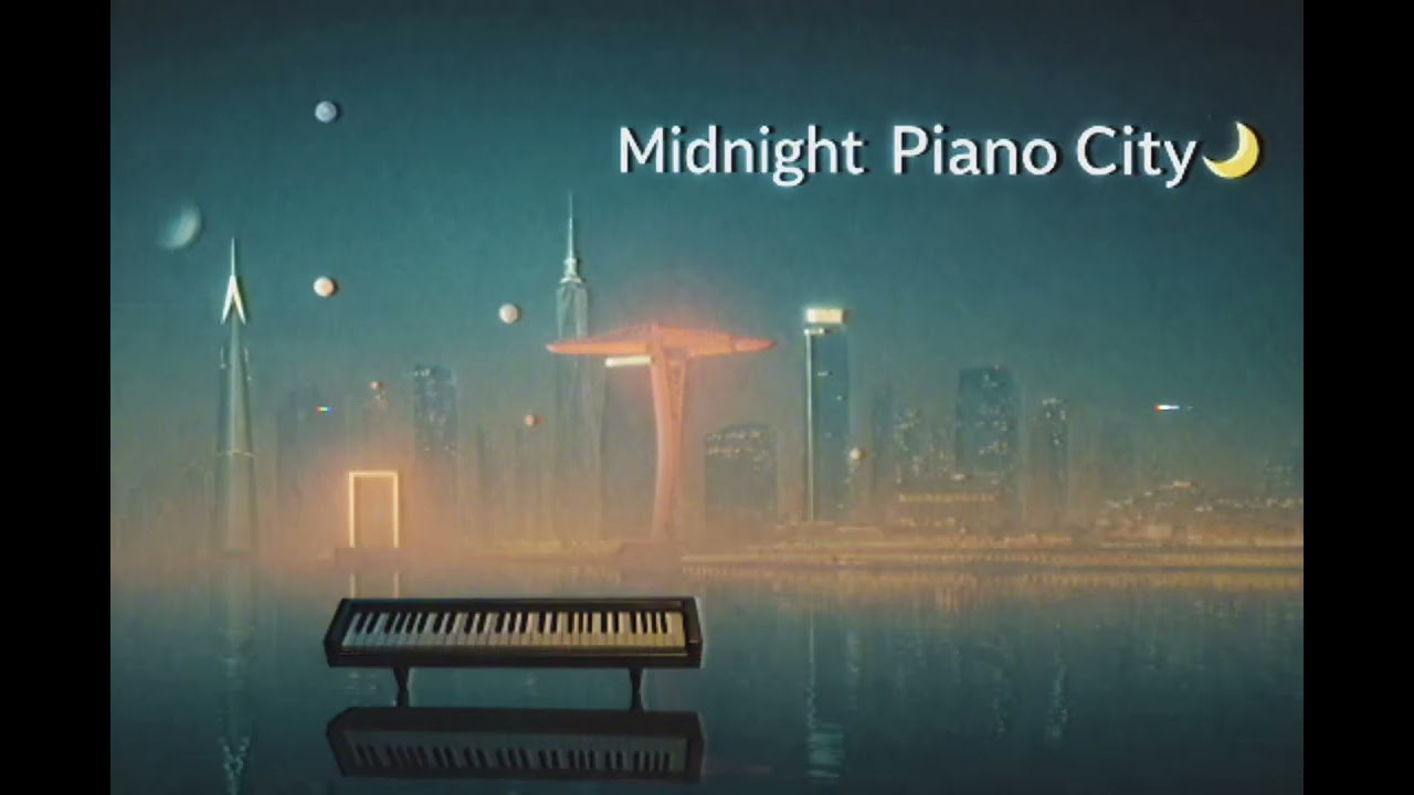 Midnight Piano City 🌙 │ Midnight Focus 72