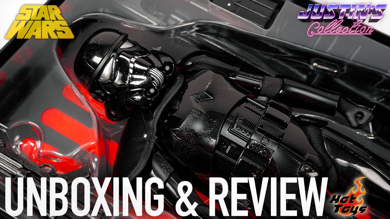 Распаковка и обзор фигурки Shadow Trooper 2.0 Star Wars от Hot Toys