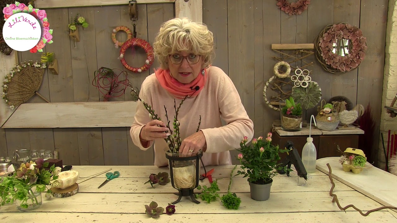 Hoe maak je een bloemstuk voor Pasen?