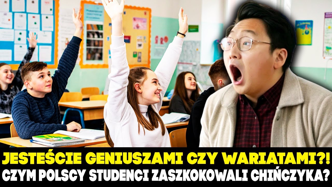 JESTEŚCIE GŁUPI I LENIWI! Chiński Wykładowca Krzyczał 15 Lat &ndash; AŻ PRZYJECHAŁ DO WARSZAWY!