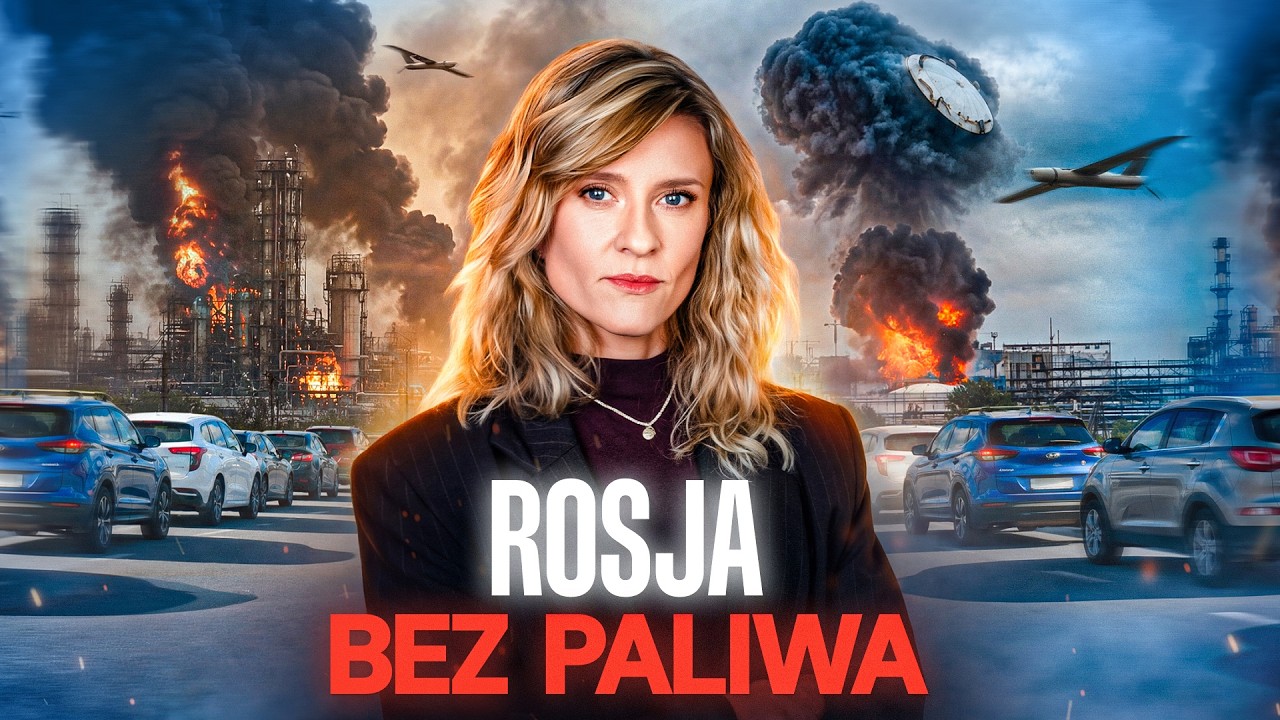 ROSJA: BRAKI PALIWA I KOLEJKI. UKRAINA UDERZA W RAFINERIE [BOJKE]