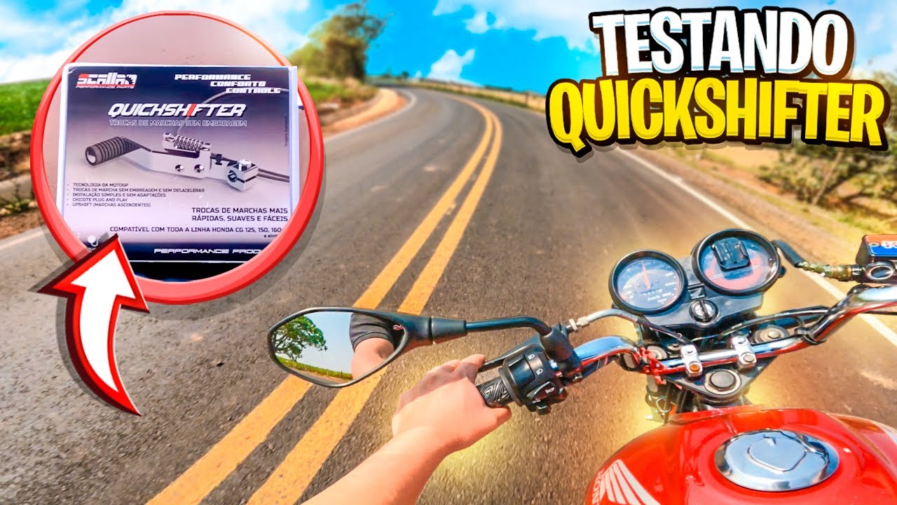 QUICKSHIFTER UNIVERSAL SCALLA3D TESTE NA PR&Aacute;TICA - SER&Aacute; QUE &Eacute; BOM ? @luiztureck