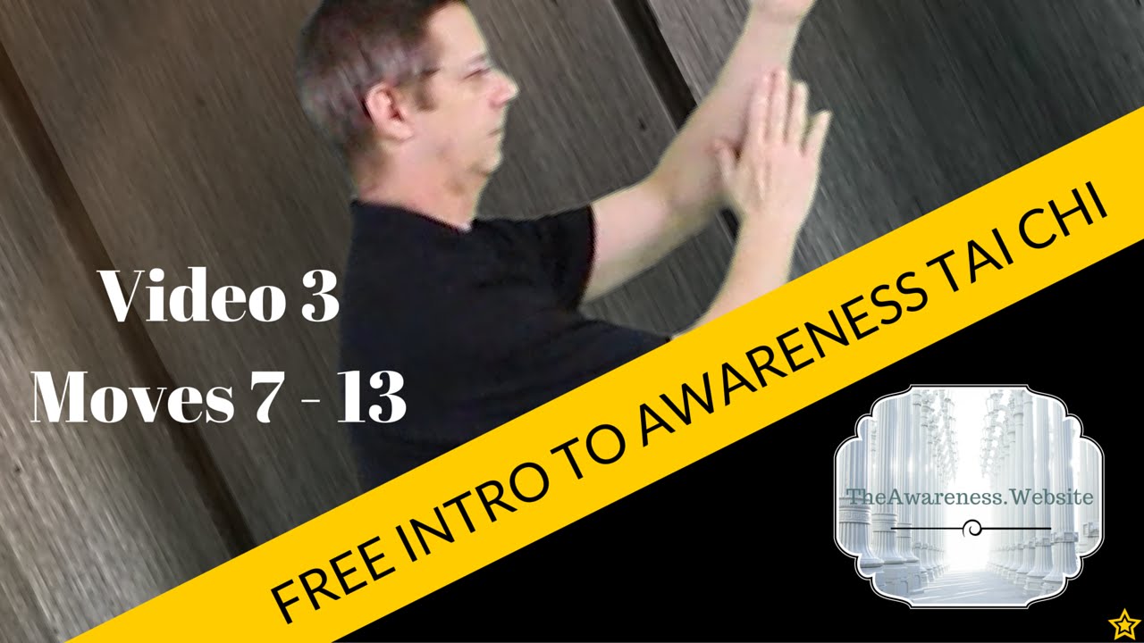 FREE Introduction to Awareness Tai Chi | Video 3 Moves 7 - 13