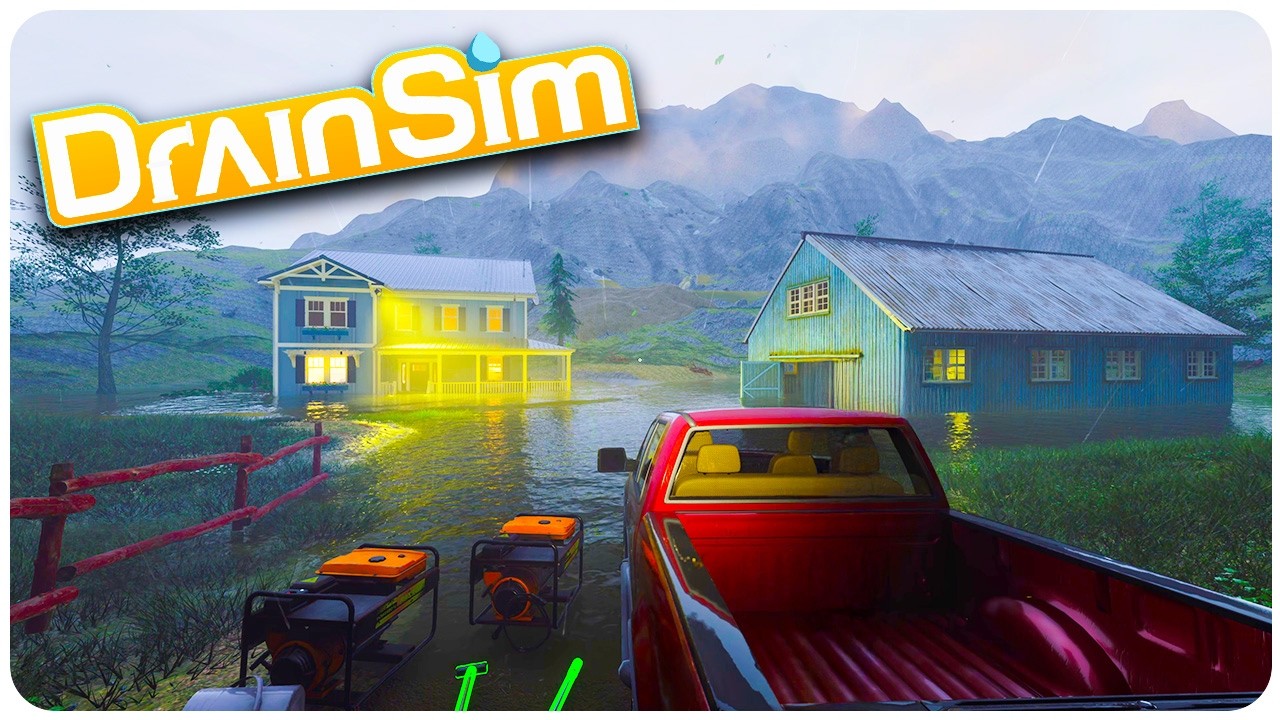 Drain Sim - The Farm Is Flooded!