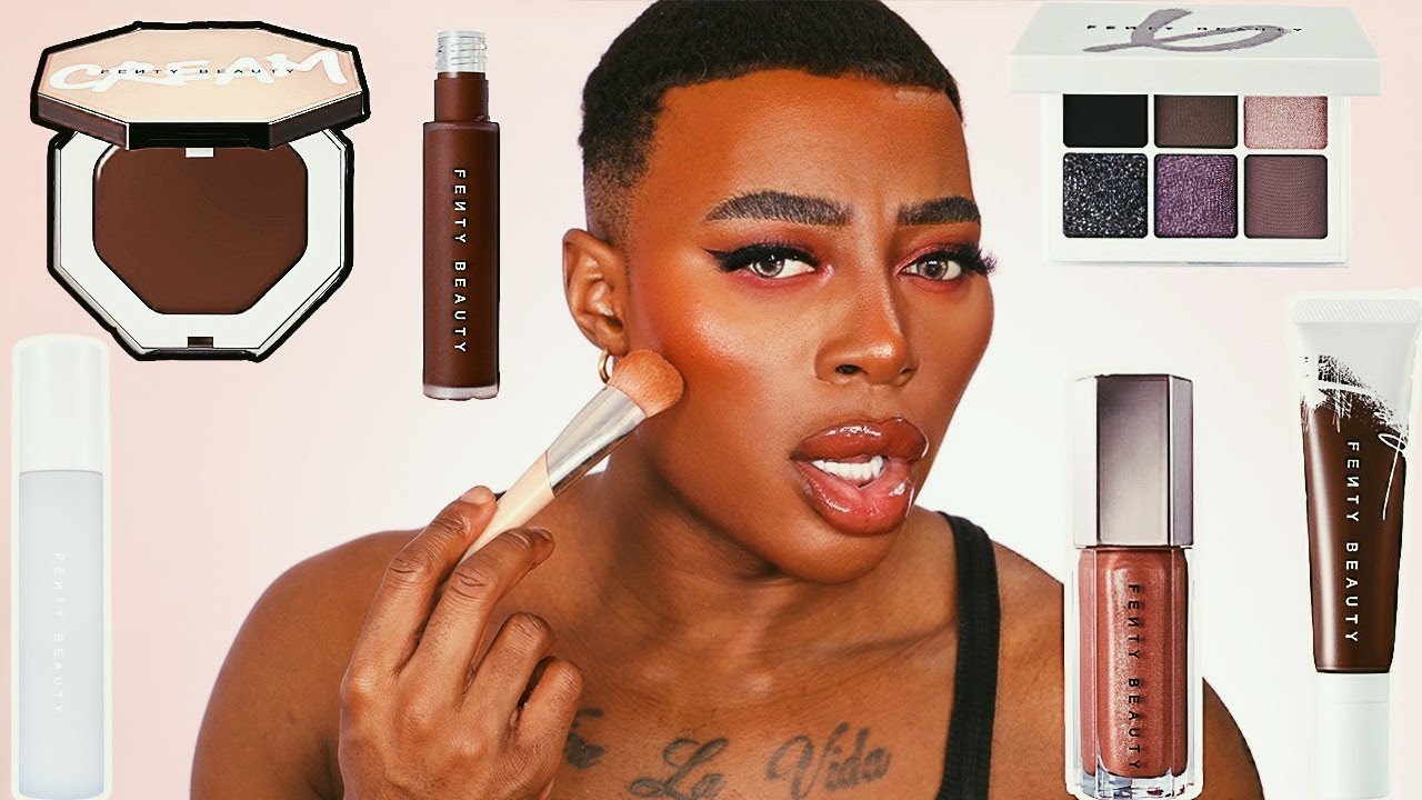 FULL FACE OF Fenty Beauty! RIHANNA SIS! | ThePlasticBoy