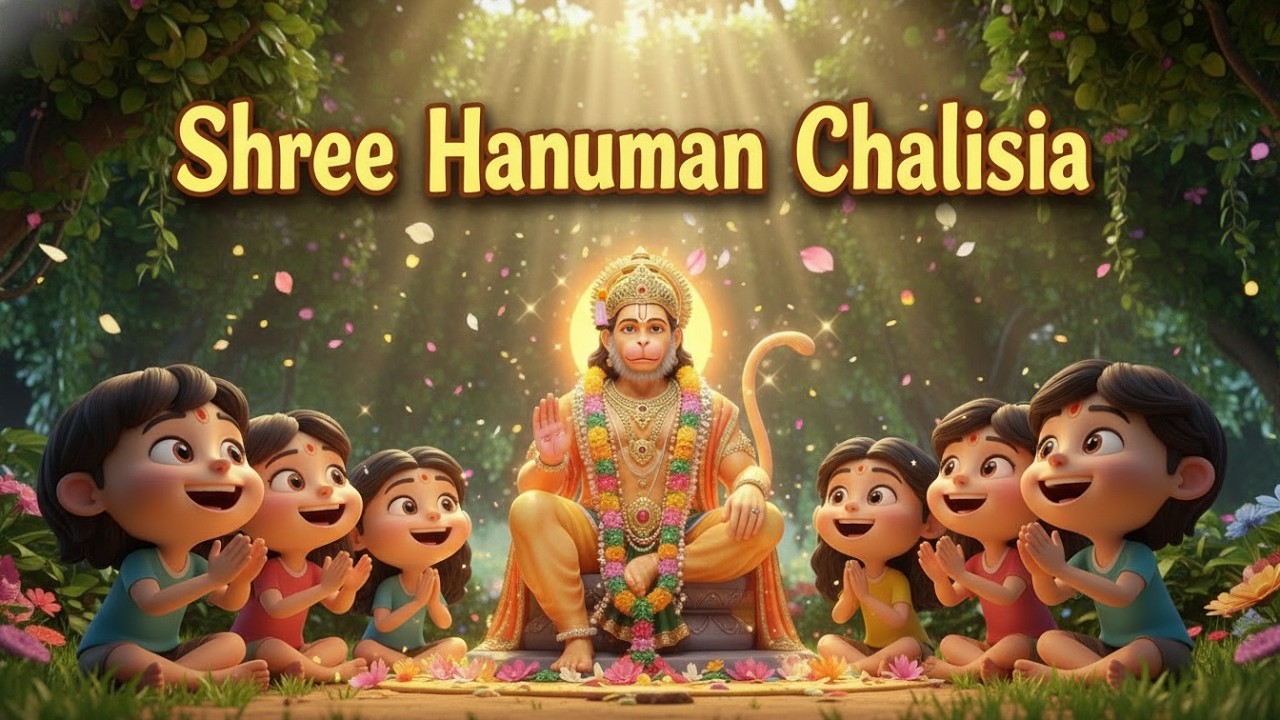 Shree Hanuman Chalisa  |श्री हनुमान चालीसा  |  Jai Hanuman Gyan Gun Sagar | Bhakti Song