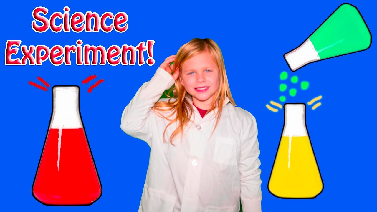 Assitant Science Experiments with Liquid Lava with Oil and Water