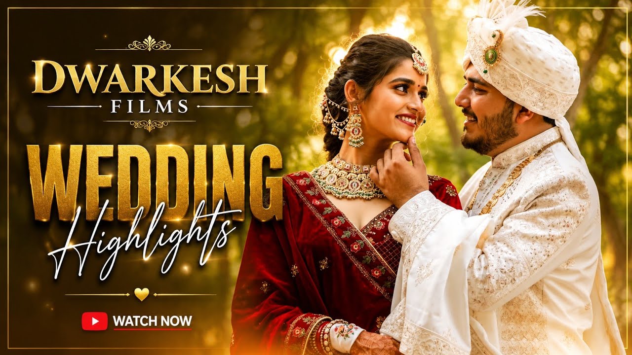 AYUSH X SONALI // WEDDING HIGHLIGHT // DWARKESH FILMS LALPUR //9033000103