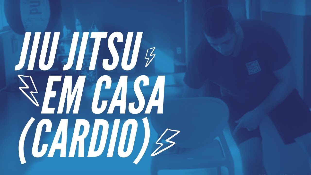 TREINO DE CARDIO PARA FAZER EM CASA COM MOVIMENTOS DE JIU JITSU