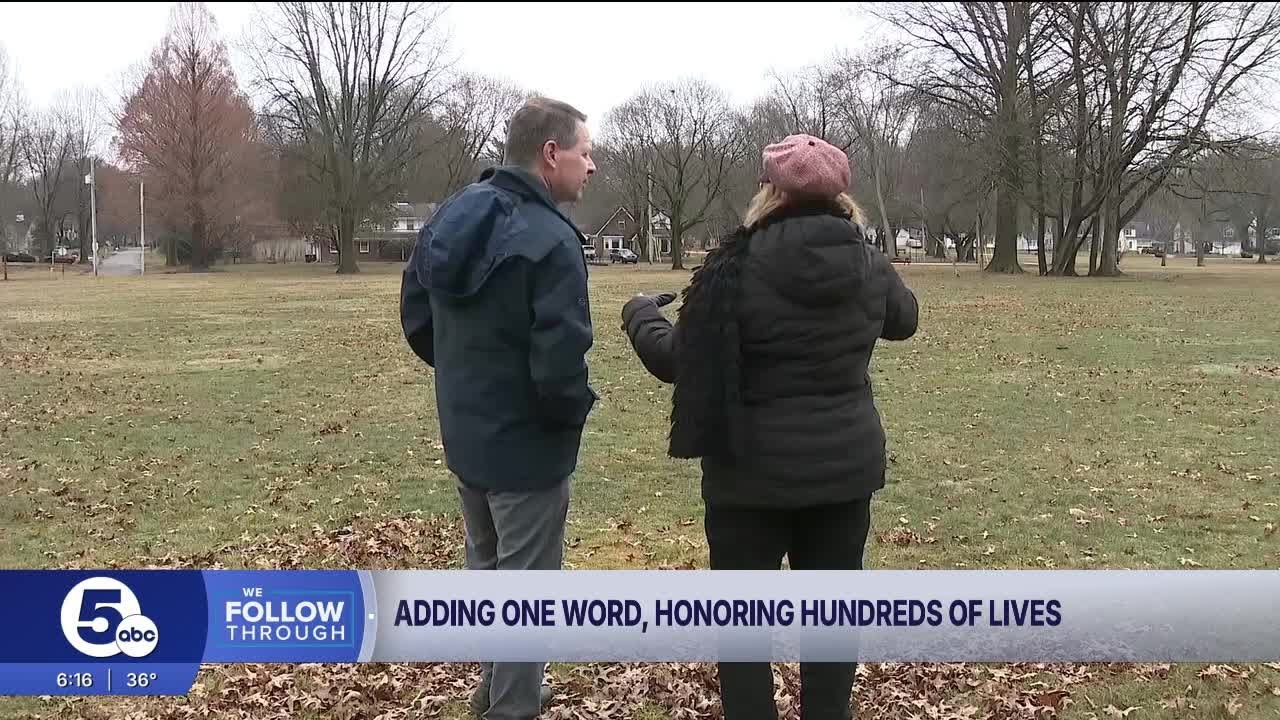 Akron's Schneider Park to be renamed to honor hundreds buried there