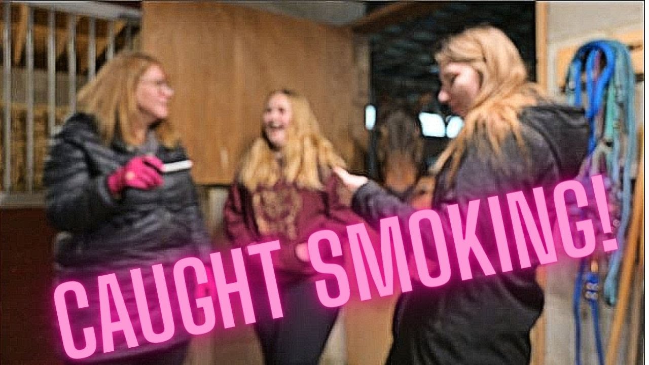 Caught Smoking!