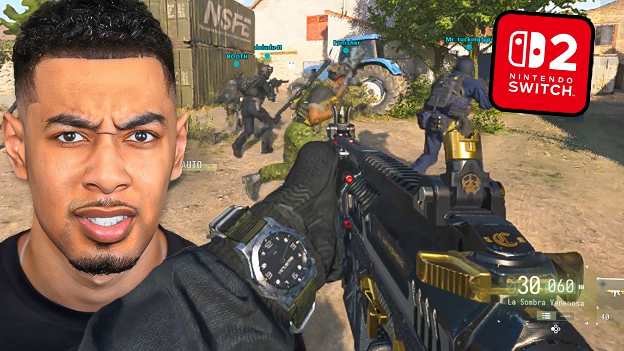 I played MODERN WARFARE 4 on the SWITCH 2 so you don't have to