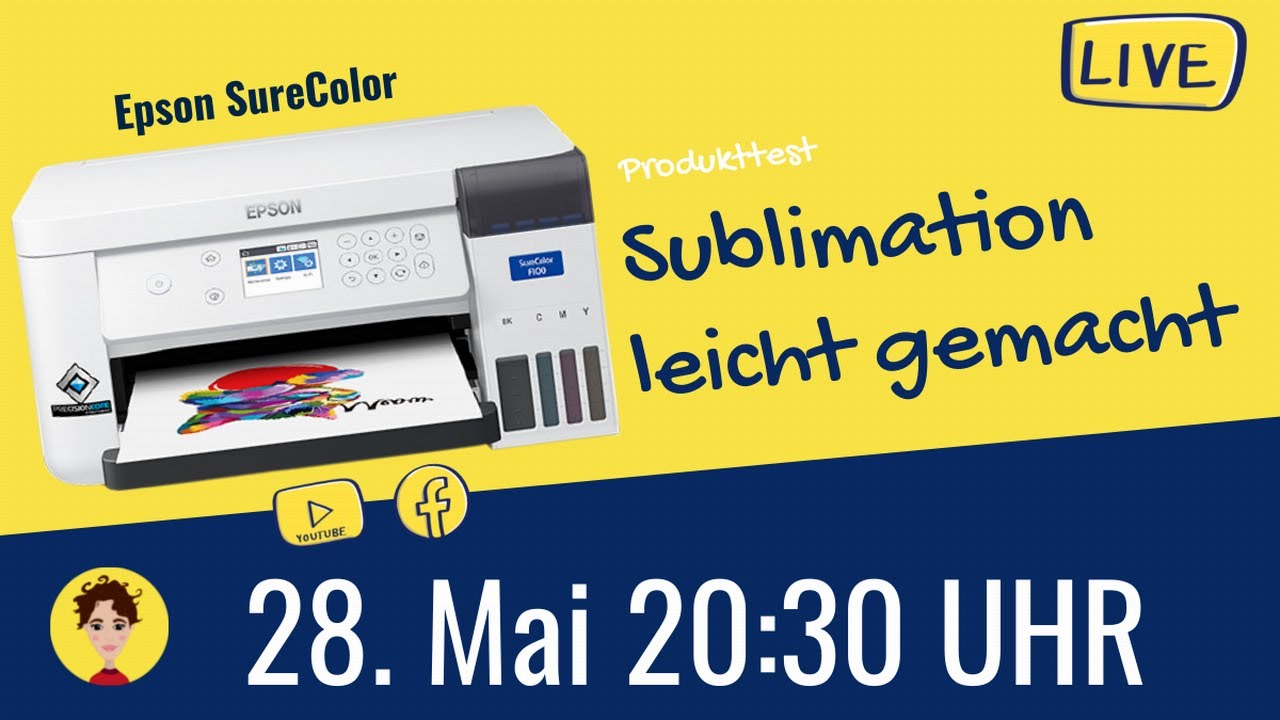 Sublimation leicht gemacht - Epson SC F-100- Produkttest