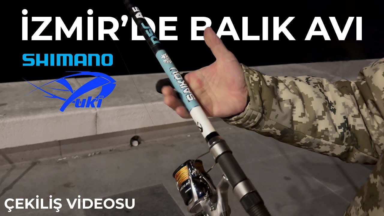 İzmir'de Saiko A6 DSC ve Shimano Nexave İle Balık Avı / Çekiliş Videosu