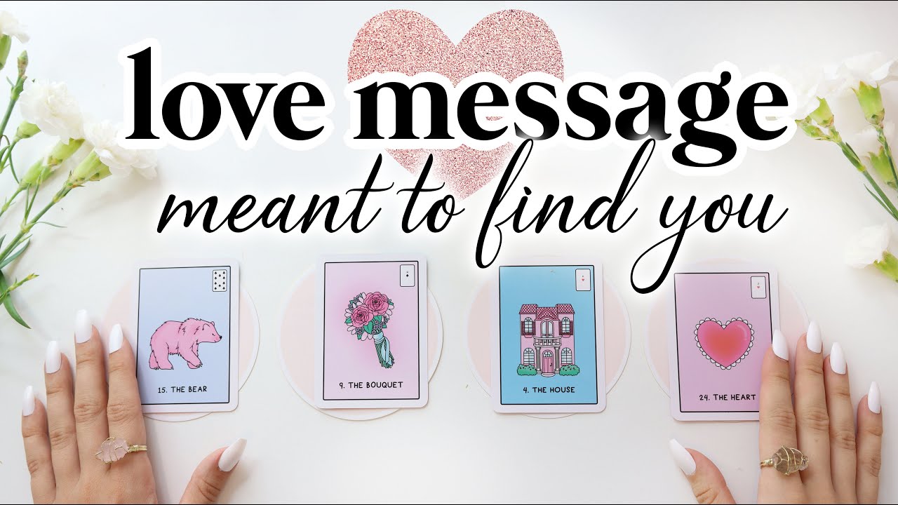 💕♥️ THIS LOVE MESSAGE WAS *MEANT* TO FIND YOU ♥️💕 | 🔮 PICK A CARD 🔮