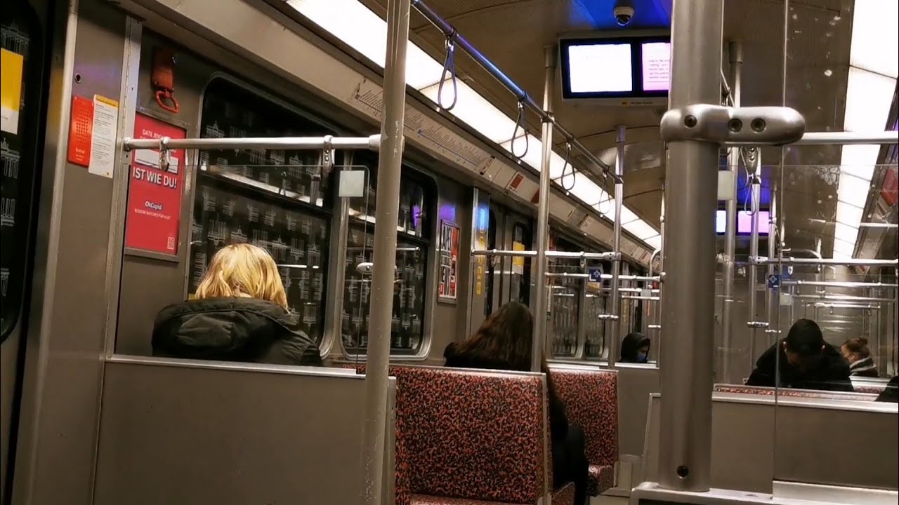 U-Bahn Berlin Mitfahrt im F87 auf der U6 [1080p ᴴᴰ]