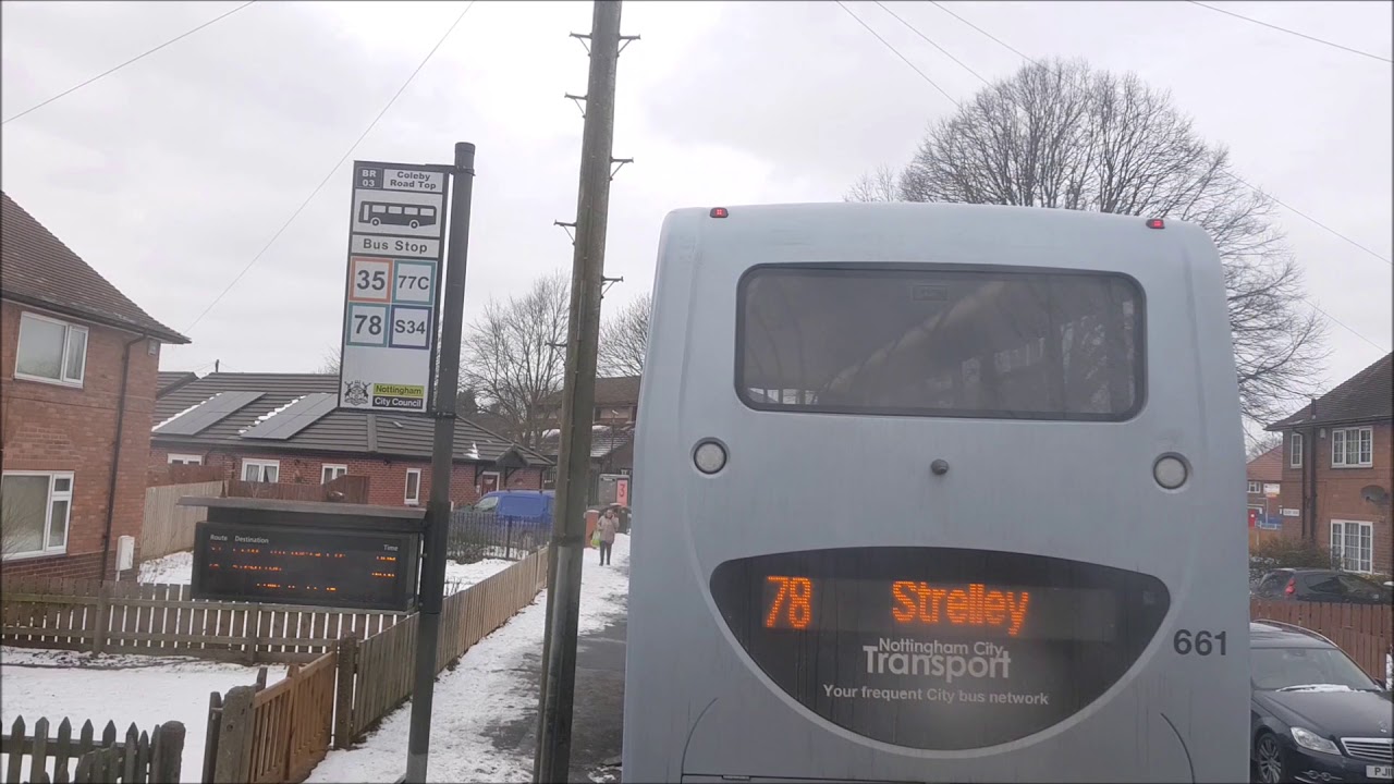 Orange Line 35 Full Route Journey Visual- Bulwell to City, Victoria Centre | YN05WFC 675