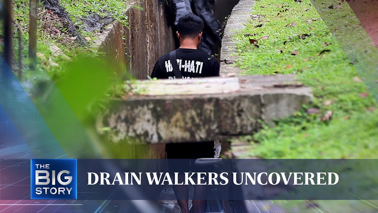 Singapore’s mysterious ‘drain walkers’ | THE BIG STORY | The Straits Times