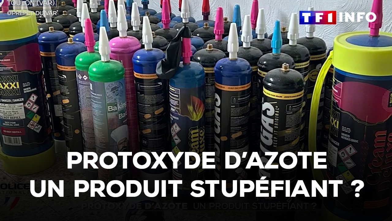 Protoxyde d'azote : un produit stup&eacute;fiant ? ｜TF1 INFO