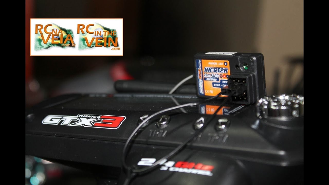 RC NA VEIA - How to bind the GTX3 and HK GT-2 Receiver English version