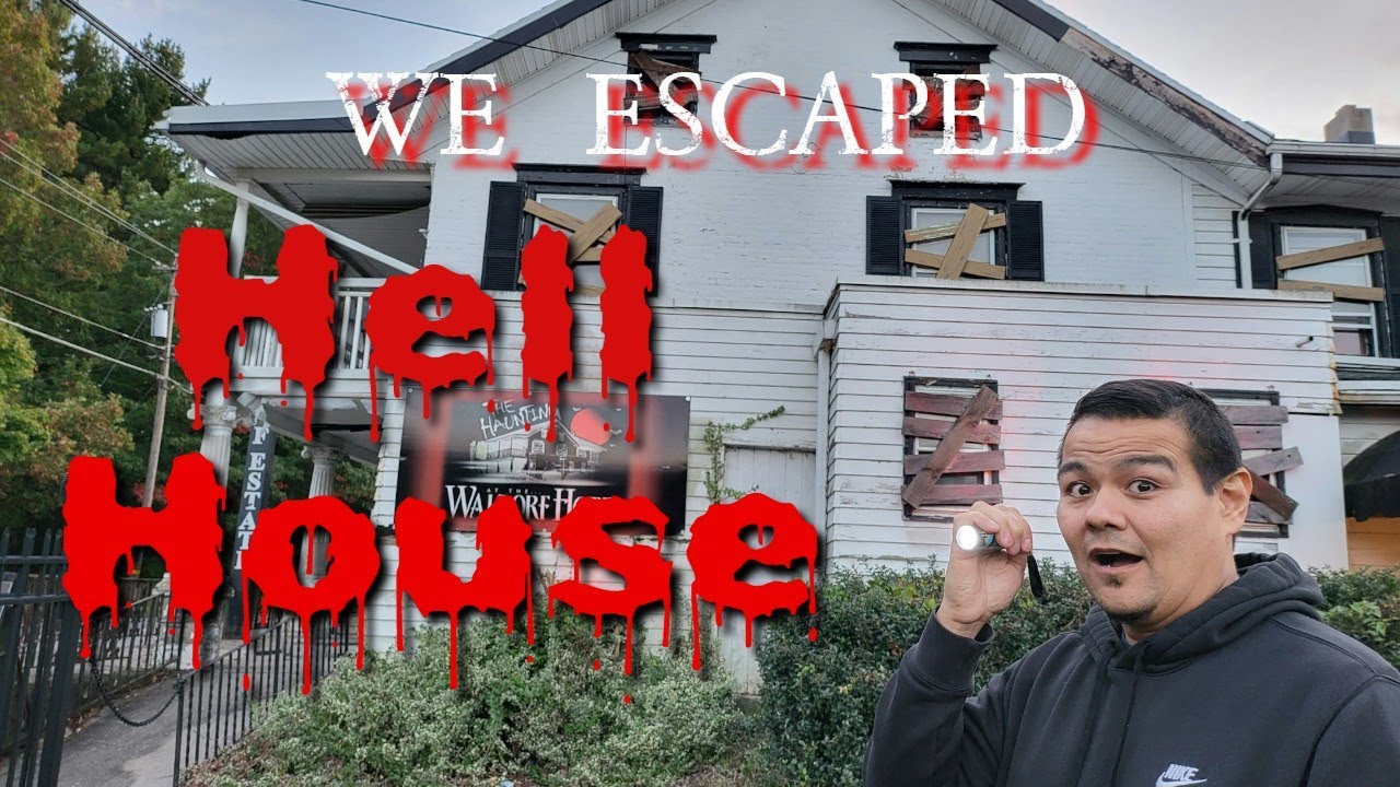 We went INSIDE the REAL HELL HOUSE LLC and Escaped !!(SUBSCRIBE 👍)