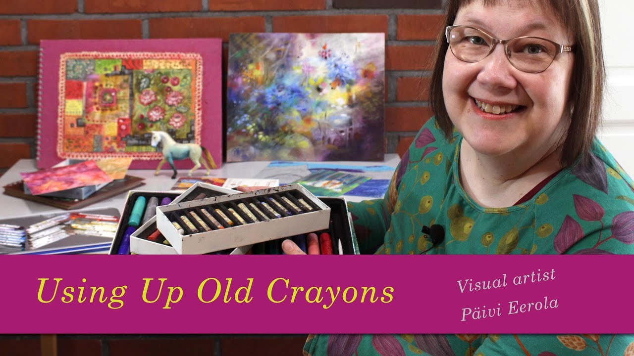 Using Up Old Crayons
