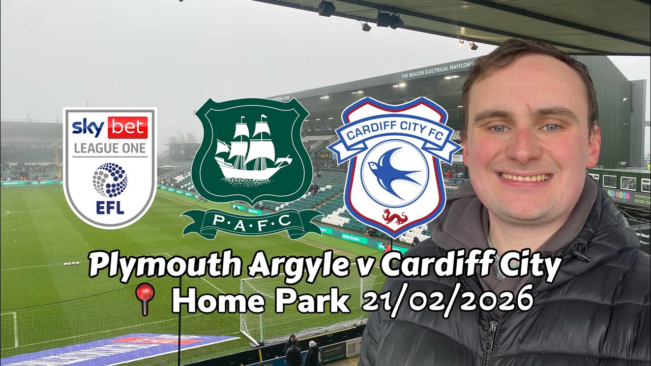 Brilliant atmosphere in a CRAZY game! - Plymouth Argyle v Cardiff City 21/02/2026