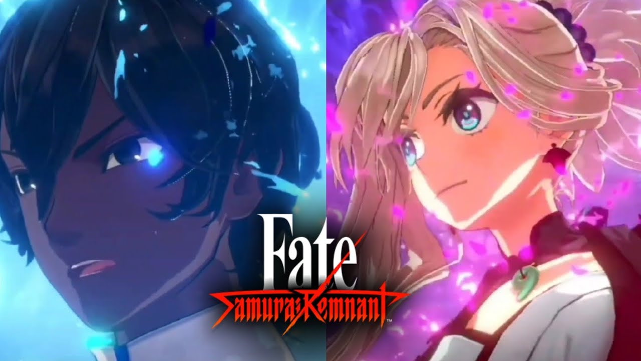 Miyamoto Musashi [BERSEKER] and Arjuna [ACHER] (Fate Samurai Remnant) 