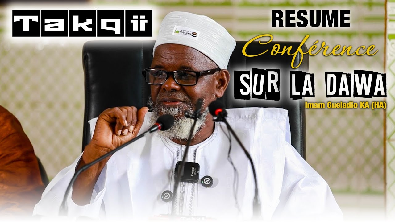 Résumé Conférence Imam Guéladio Ka (HA) sur La Dawah à la Mosquée Ali Ibn Talib de Grand Yoff