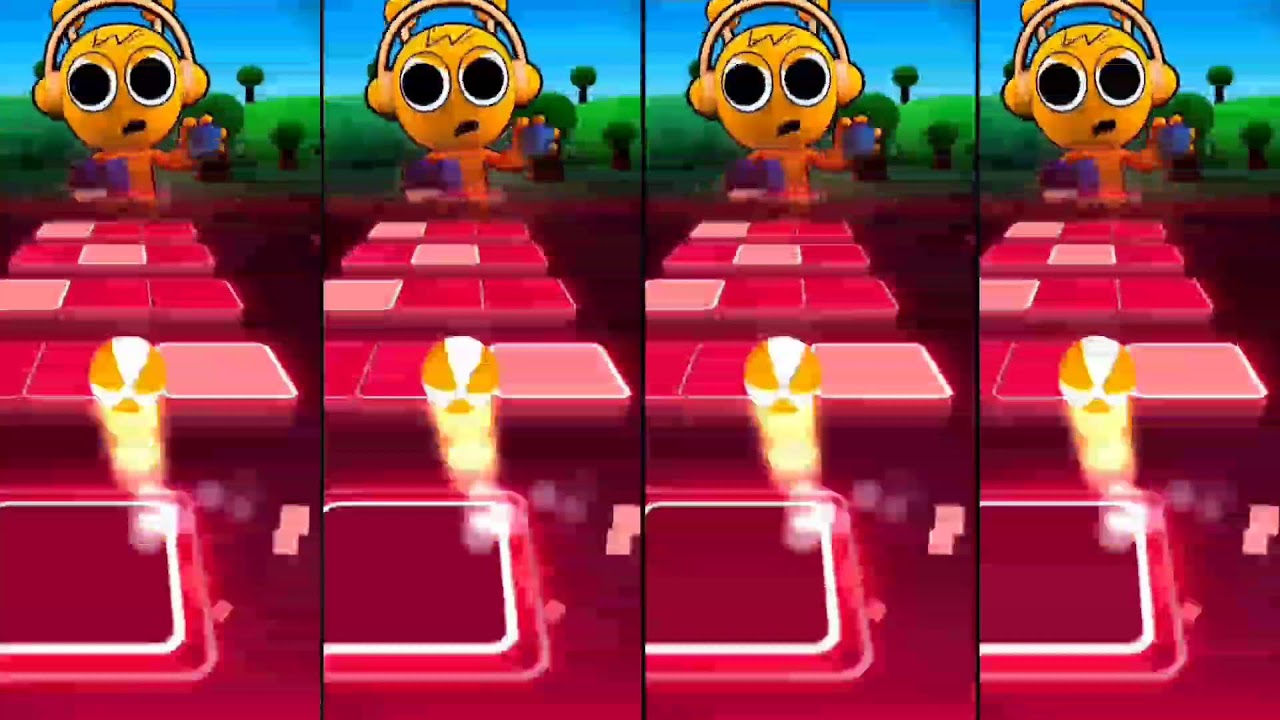 INCREDIBLE SPRUNKI HELP! | Tiles Hop EDM Rush