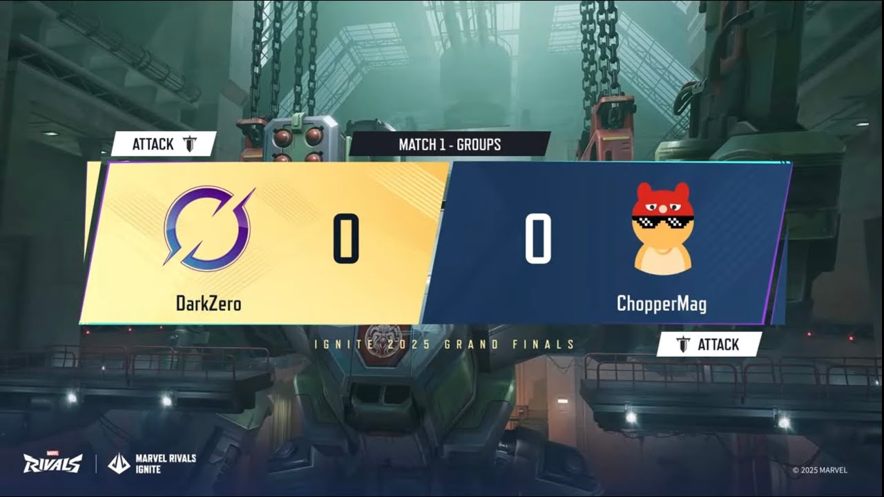 Darkzero Vs ChopperMag Group Stage A Ignite Grand Finals LAN
