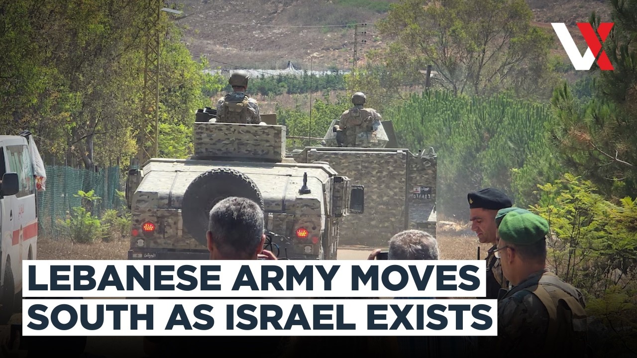 Lebanese Army Deploys In Southern Town After Israeli Forces Withdraw | Hezbollah | VERTEX