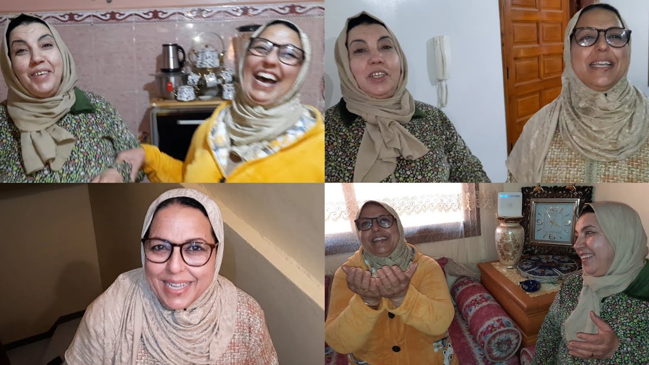 دريسية عند ختها جات 🥰أو سميرة بها كبرات🤗 ماتصوروش فرحتها قداش ❤️😍😍