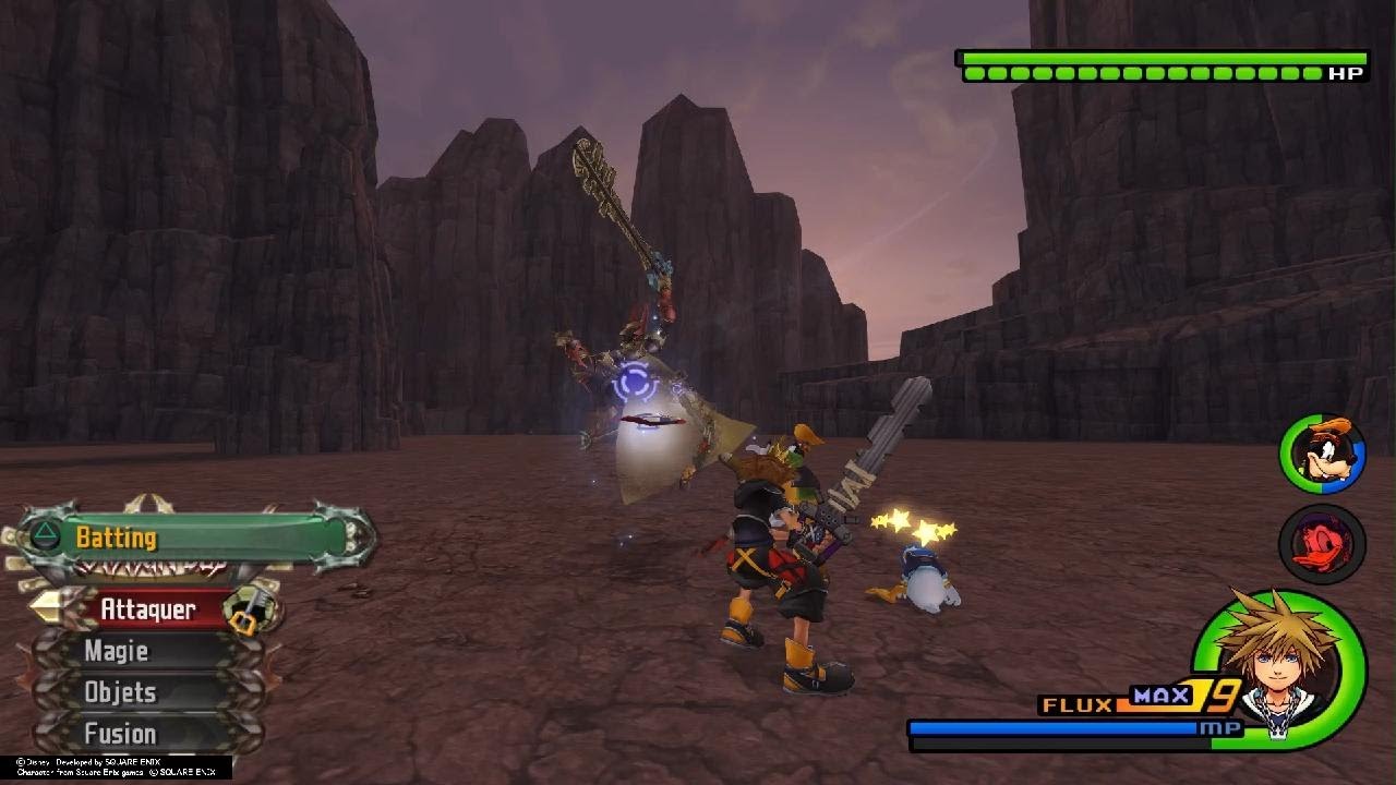 KINGDOM HEARTS 2 Final Mix Boss Volonté Persistante avec une technique simple mais pas à 100%