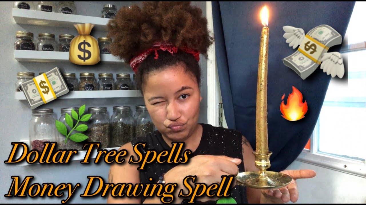 DOLLAR TREE SPELLS | Money Drawing Spell | 💸🌿🔥