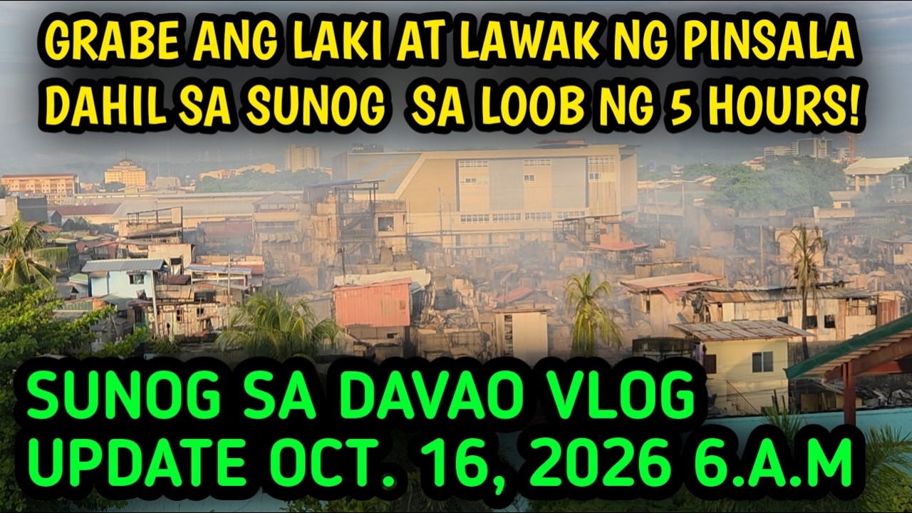AFTERMATH NG SUNOG KAGABIBSA DAVAO CITY | SUNOG UPDATE VLOG 3