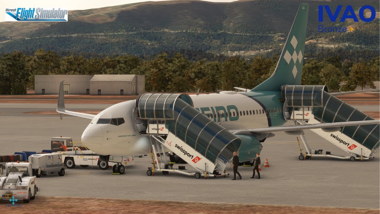 MSFS-2020 LGZA-LIRN TOUR DENGEROUS AIRPORT BOEING 737-700 ONLINE REDE (IVAO)
