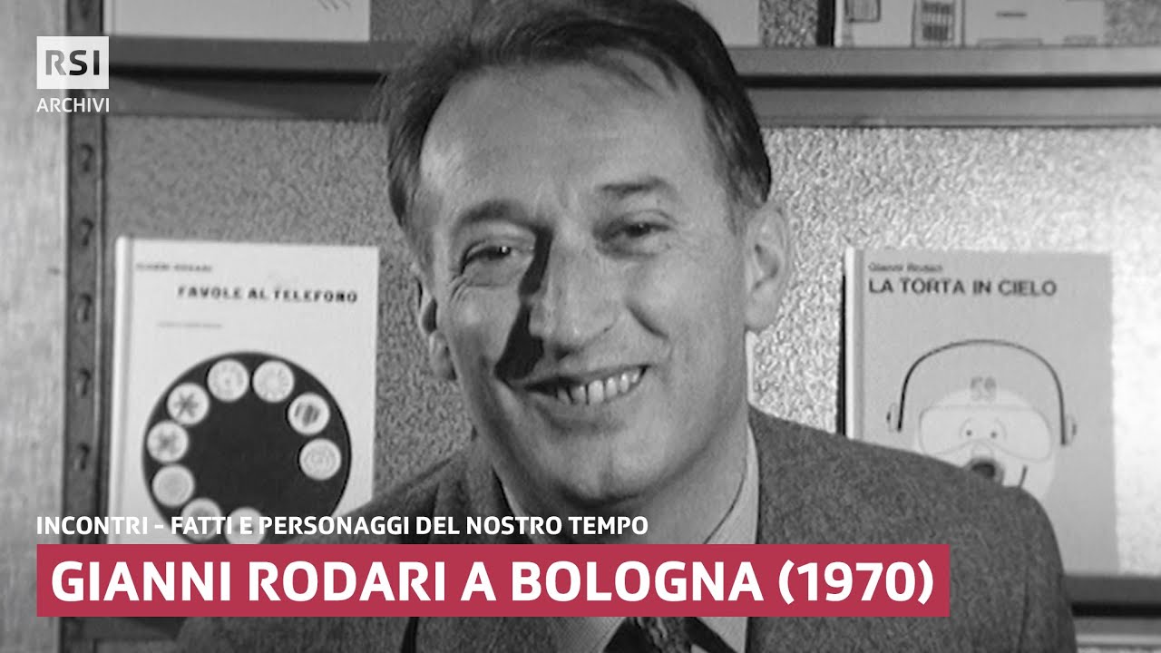 Gianni Rodari a Bologna (1970) | Incontri - Fatti e personaggi del nostro tempo | RSI Archivi