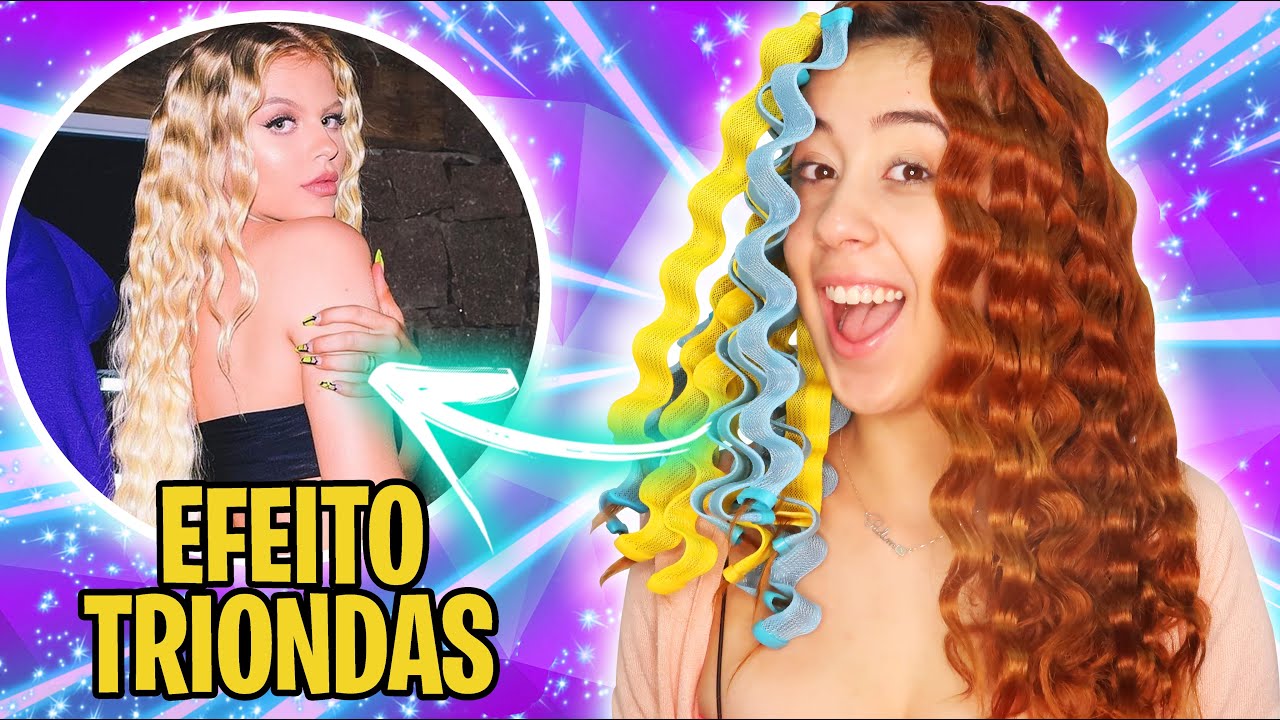 TESTANDO ONDULADOR DE CABELO - TRIONDAS