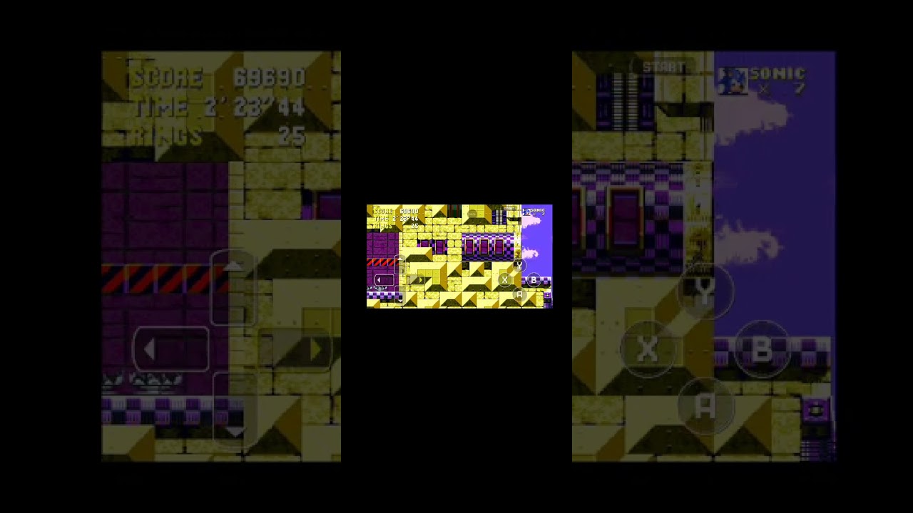 Tentando ir até o Sonic e knuckles 