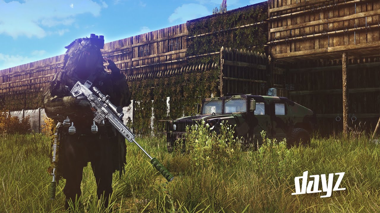 Пролезли в огромную клановую базу до Рейд-Тайма - DayZ
