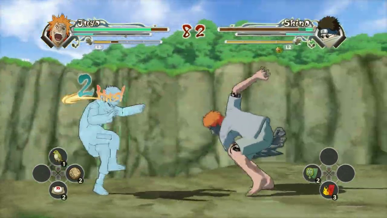 Jugo vs Shino (Part 1) - Naruto Shippuden Ultimate Ninja Storm Generations