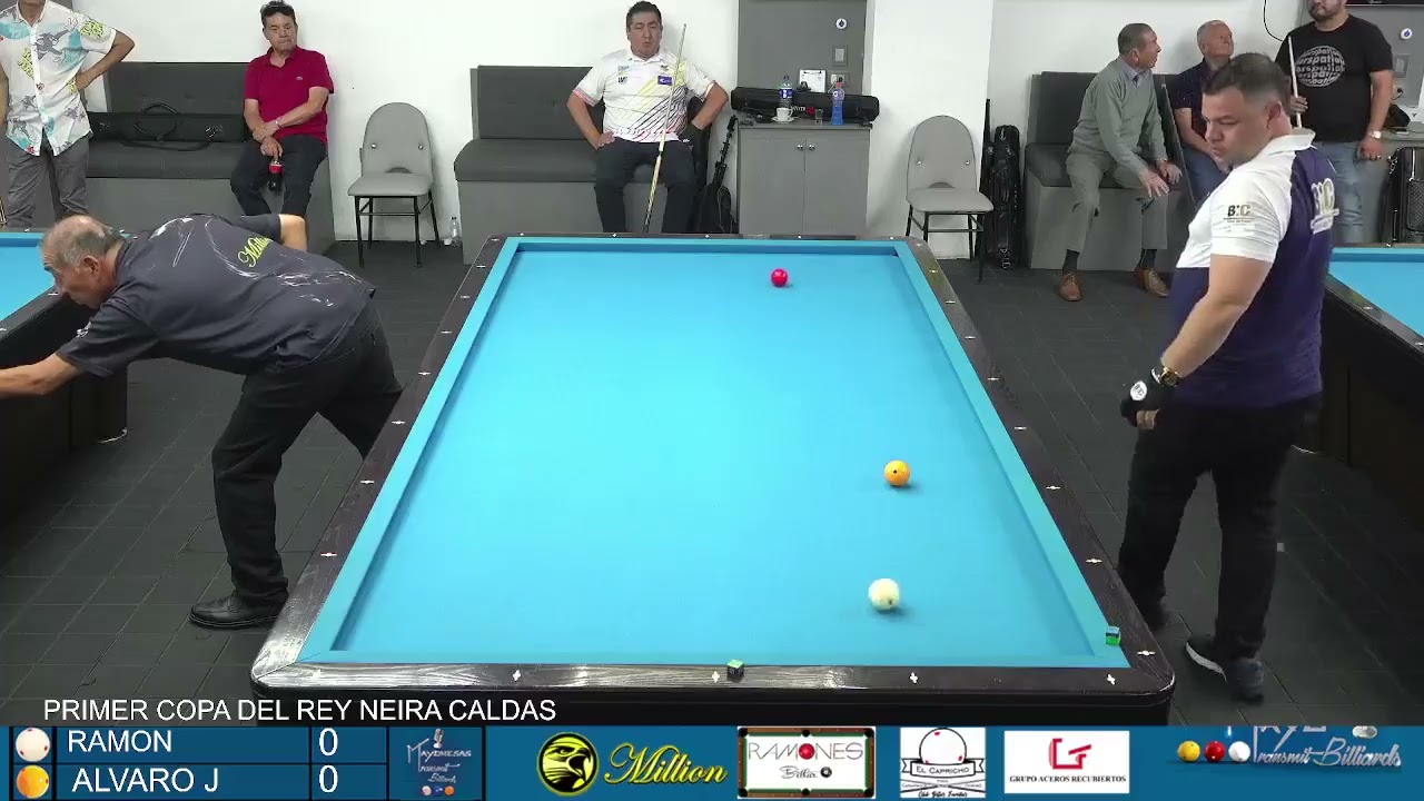 ALVARO J VS RAMON | Billar En Casa HD