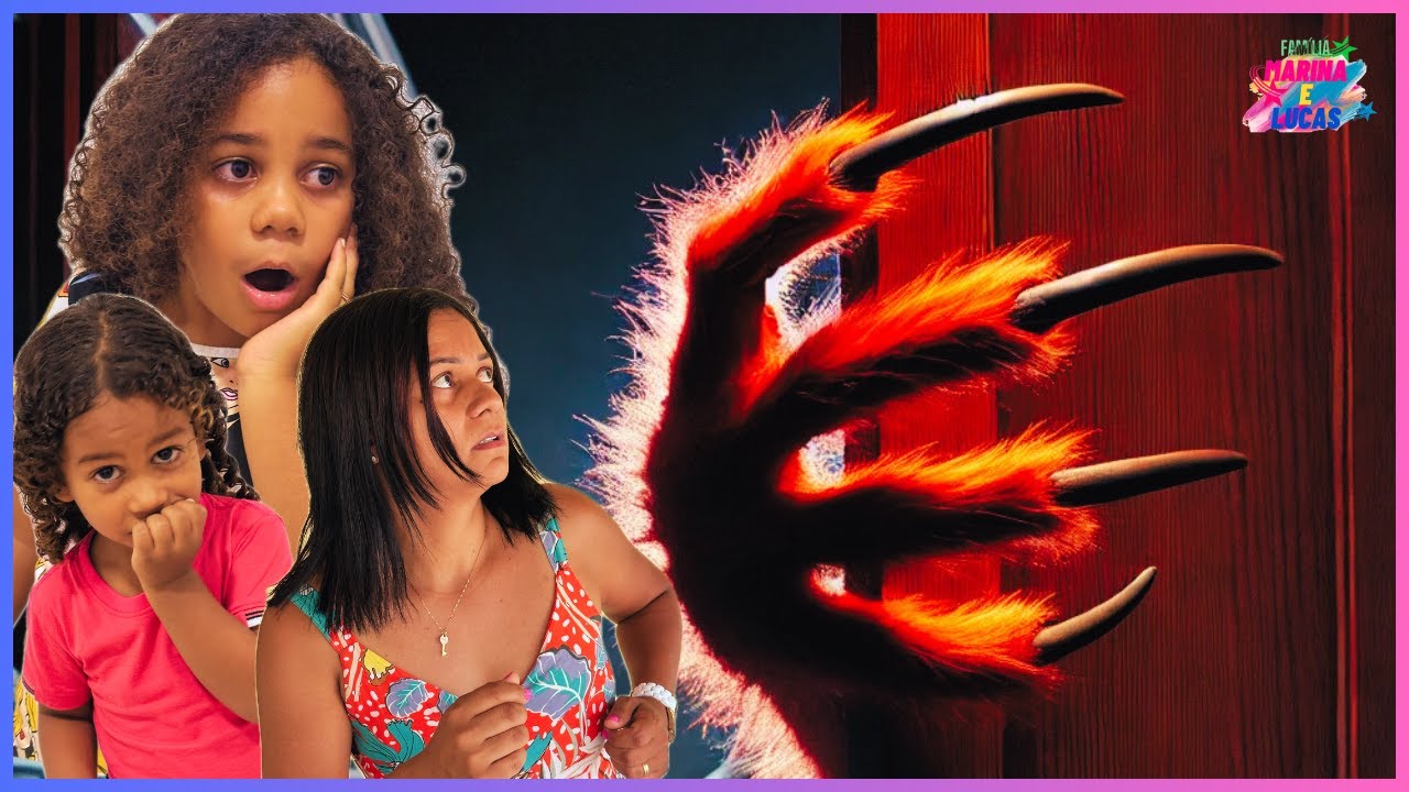 MARINA E LUCAS: O MONSTRO DO ARMÁRIO!!