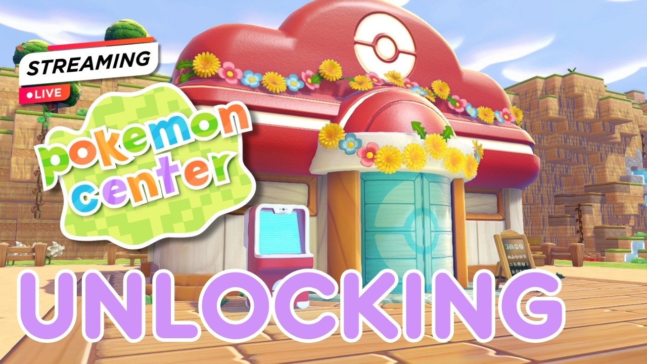 Unlocking the Pokemon Center