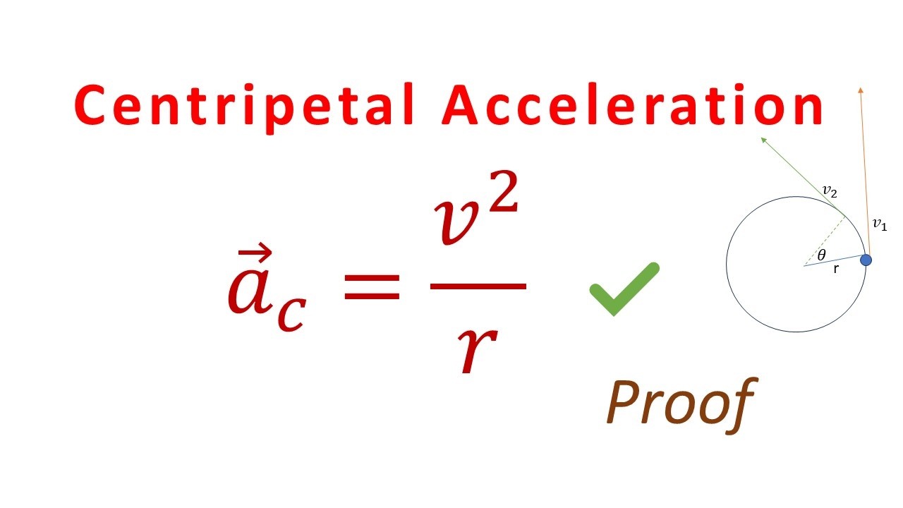 what is centripetal acceleration how to derive the equation for centripetal acceleration