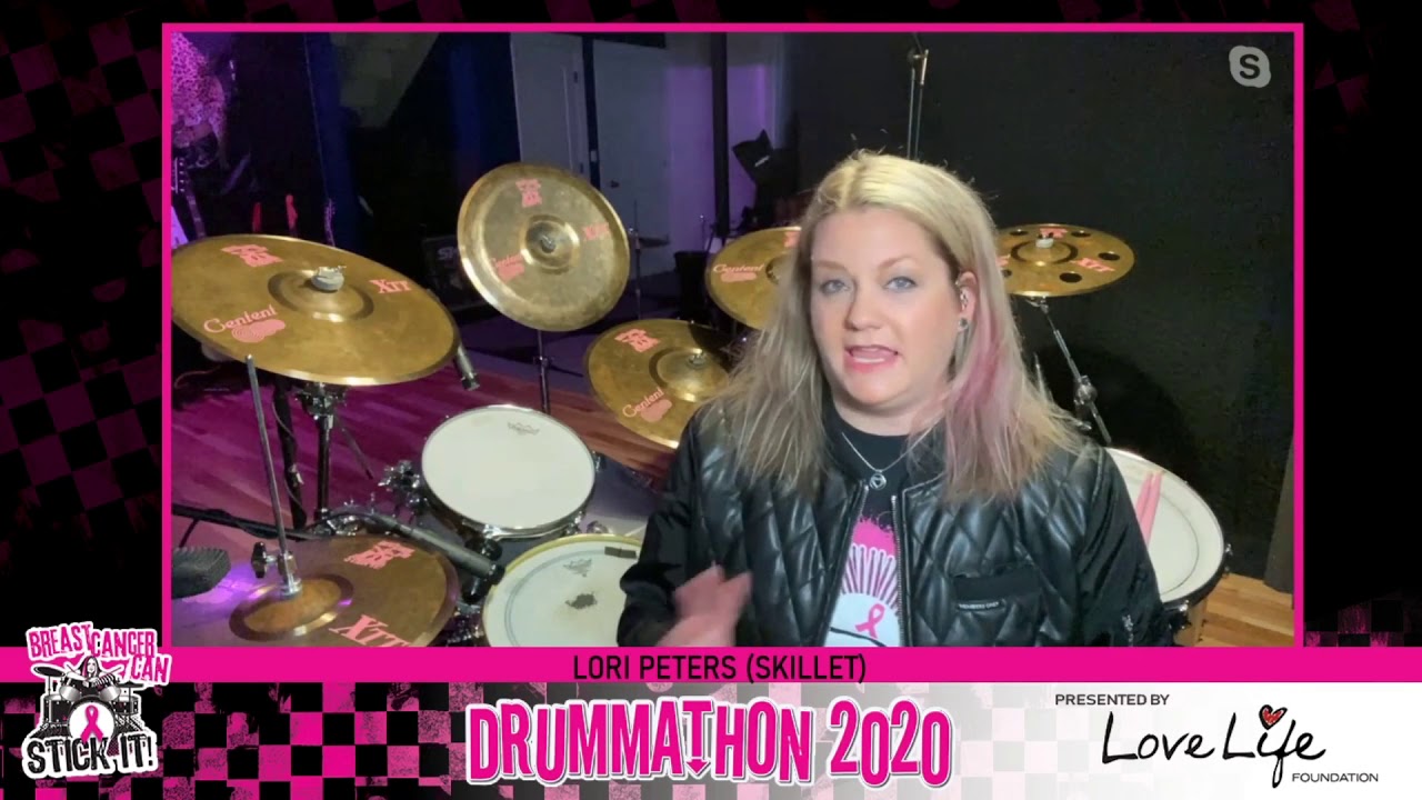 Lori Peters (Skillet) Interview from  Drummathon 2020