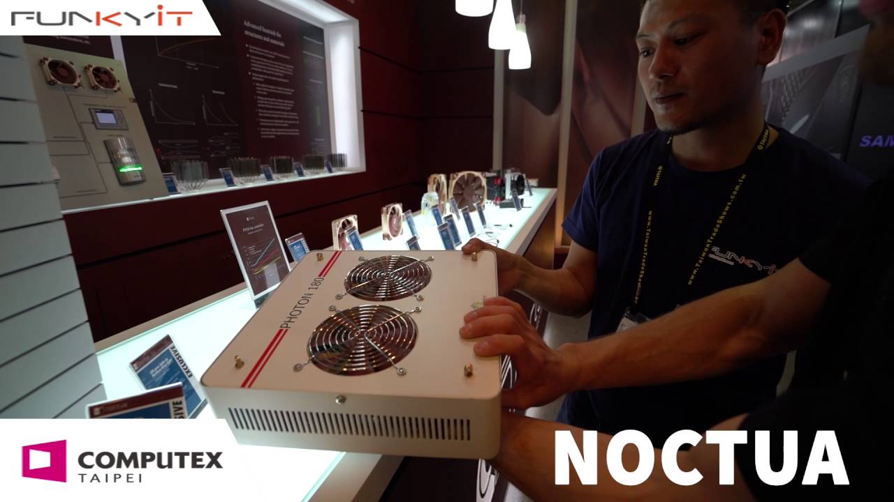 Noctua Industrial Grade Fans - Computex 2016 with Funkykit.com